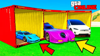 GTA 5 - РАНДОМ ВЫБРАЛ МНЕ КОНТЕЙНЕР С БЭТМОБИЛЕМ И ТАЧКОЙ НА ПУЛЬТЕ УПРАВЛЕНИЯ - БИТВА ЗА КОНТЕЙНЕРЫ В GTA 5