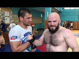 Позитивная встреча Магомеда Исмаилова и Анатолия Токова.