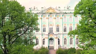 Над Эрмитажем. Сад Зимнего дворца